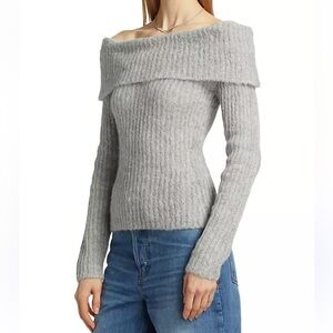 BNWT Reformation Oberon Off-the-Shoulder Sweater size S